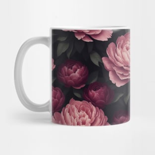 Vibrant Watercolor Wild Roses - Background Mug